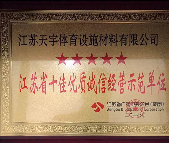 诚信示范单位